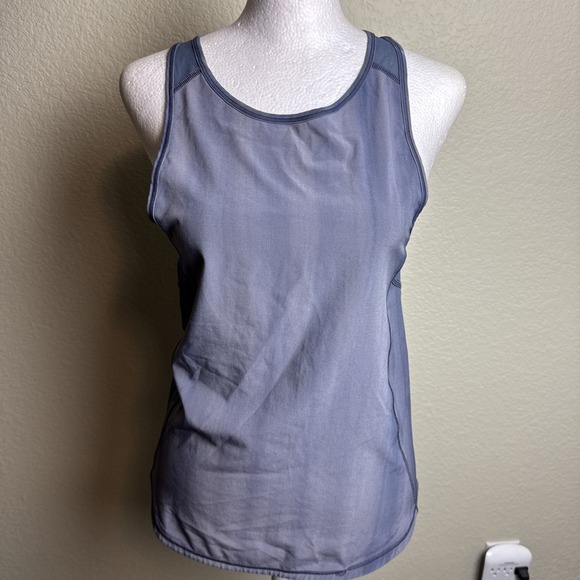 Lululemon Women's Activewear Tank Top Tones of Gray and‎ Blue No Tag Lightweight - Picture 1 of 5